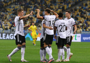 Deutsche Nationalmannschaft im Spiel gegen die Ukraine (2020)